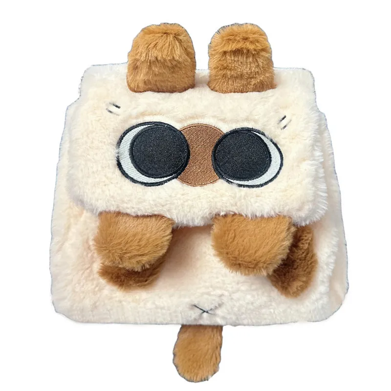 Cute Cartoon Beans Cat Plush Large Bags