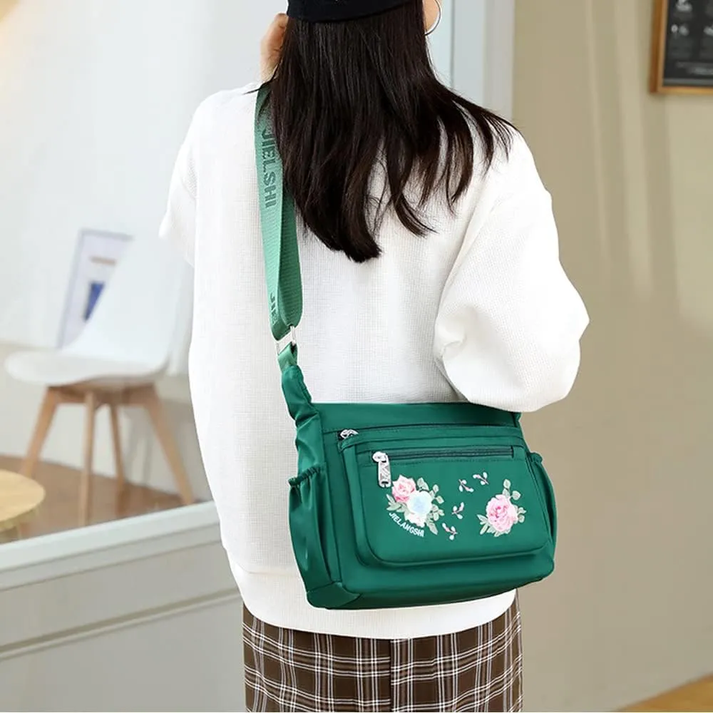 Dayfine Nylon Crossbody Bags for Women Purses and Handbags Satchel Shoulder Bag Casual Messenger Bags Ladies Crossbody Purse