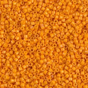 DB 2104, Duracoat Opaque Kumquat - Miyuki Delica Beads - Size 11 - 5 grams - Japanese Cylinder Seed Beads - Retail & Wholesale