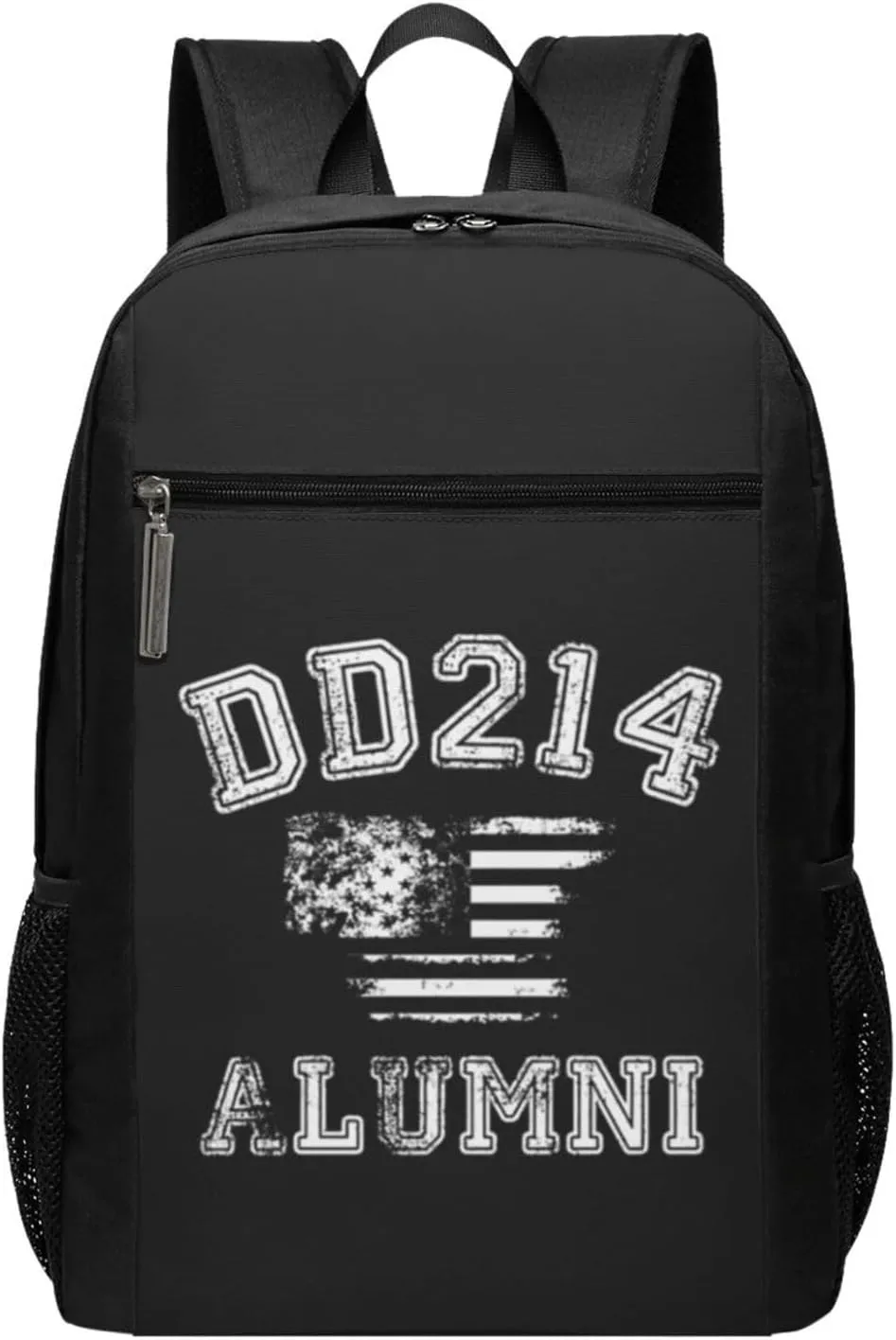 Dd214 Alumni Travel Laptop Backpack, Business Anti Theft Slim Sturdy Laptops Backpacks, College Computer Bag Gift for Men & Women Fits 17 Inch Notebook,Black
