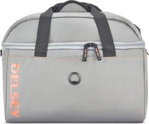 DELSEY Paris Egoa Travel Duffel Bag made from 100% Recycled Materials, Light Gray, 18 Inch