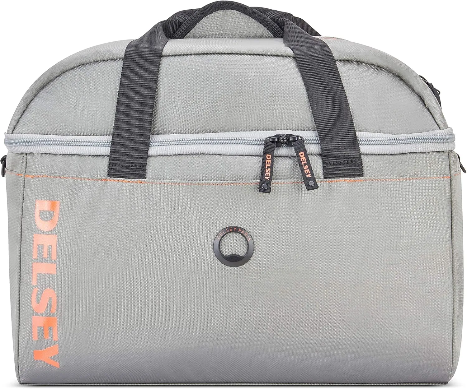 DELSEY Paris Egoa Travel Duffel Bag made from 100% Recycled Materials, Light Gray, 18 Inch