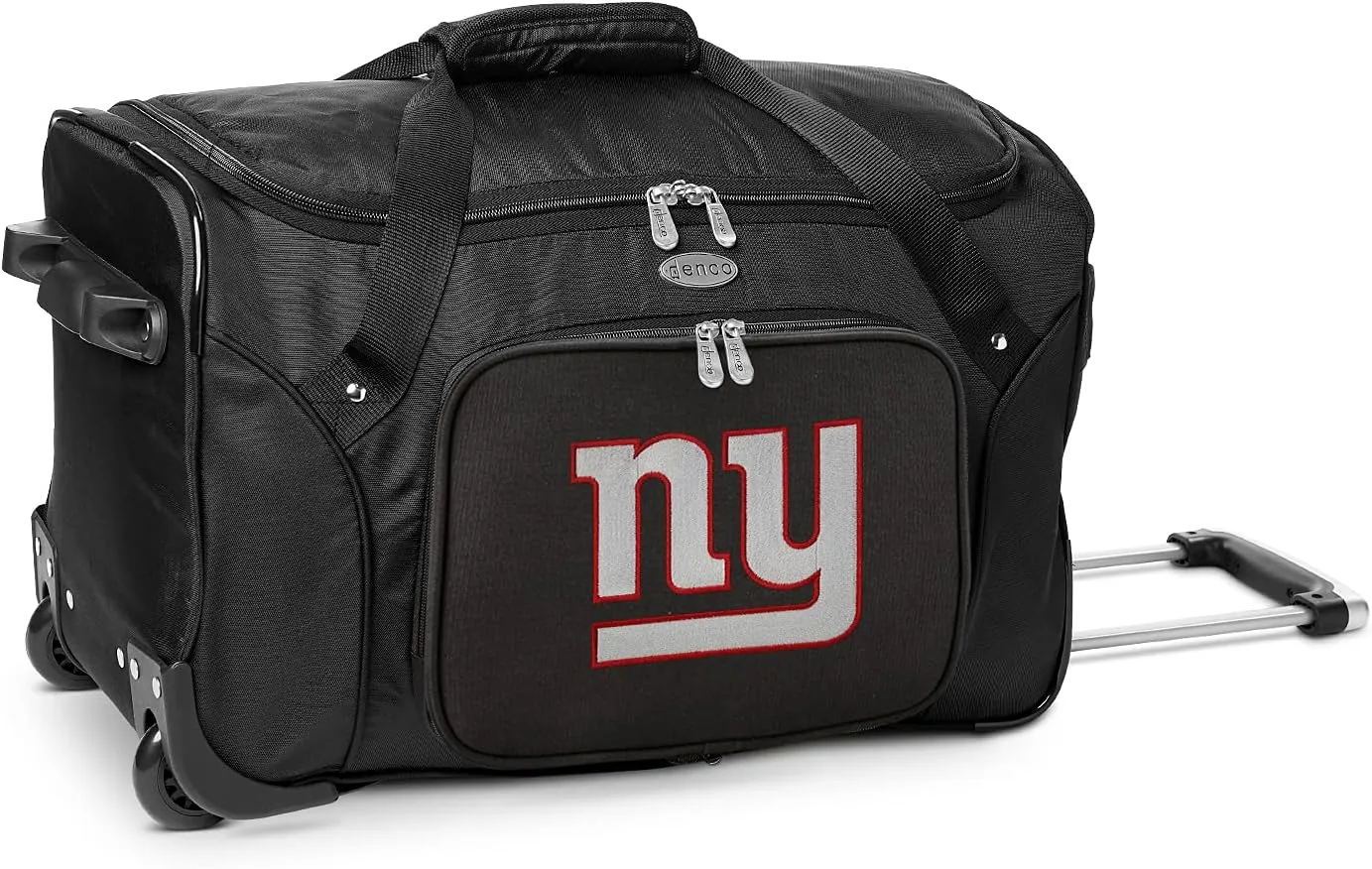 Denco 22-inch Wheeled Duffel Bag, Black, Large