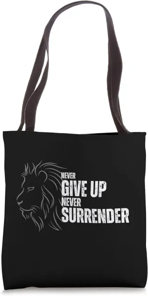 Design of Never surrender 2 Tote Bag