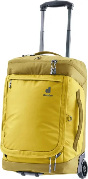 Deuter Unisex AViANT Duffel Pro Movo 36L Wheeled Bag, Corn-Turmeric, 36 Liter