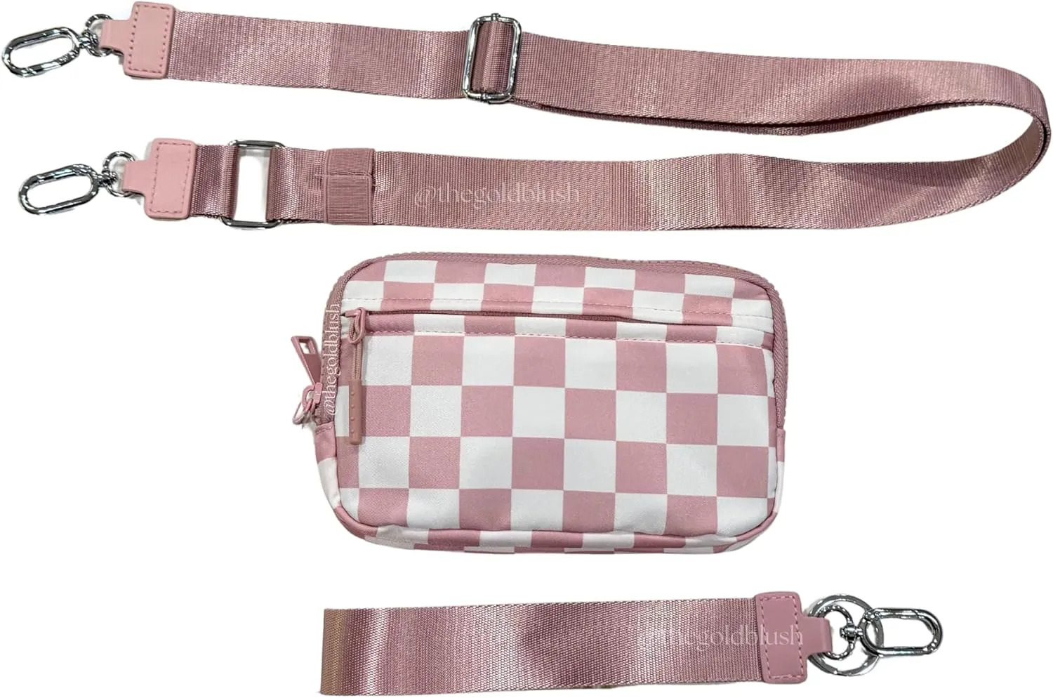 DualMode 2 in 1 Wallet – Nylon Wristlet & Crossbody Bag for Women, Fits Most Smartphones