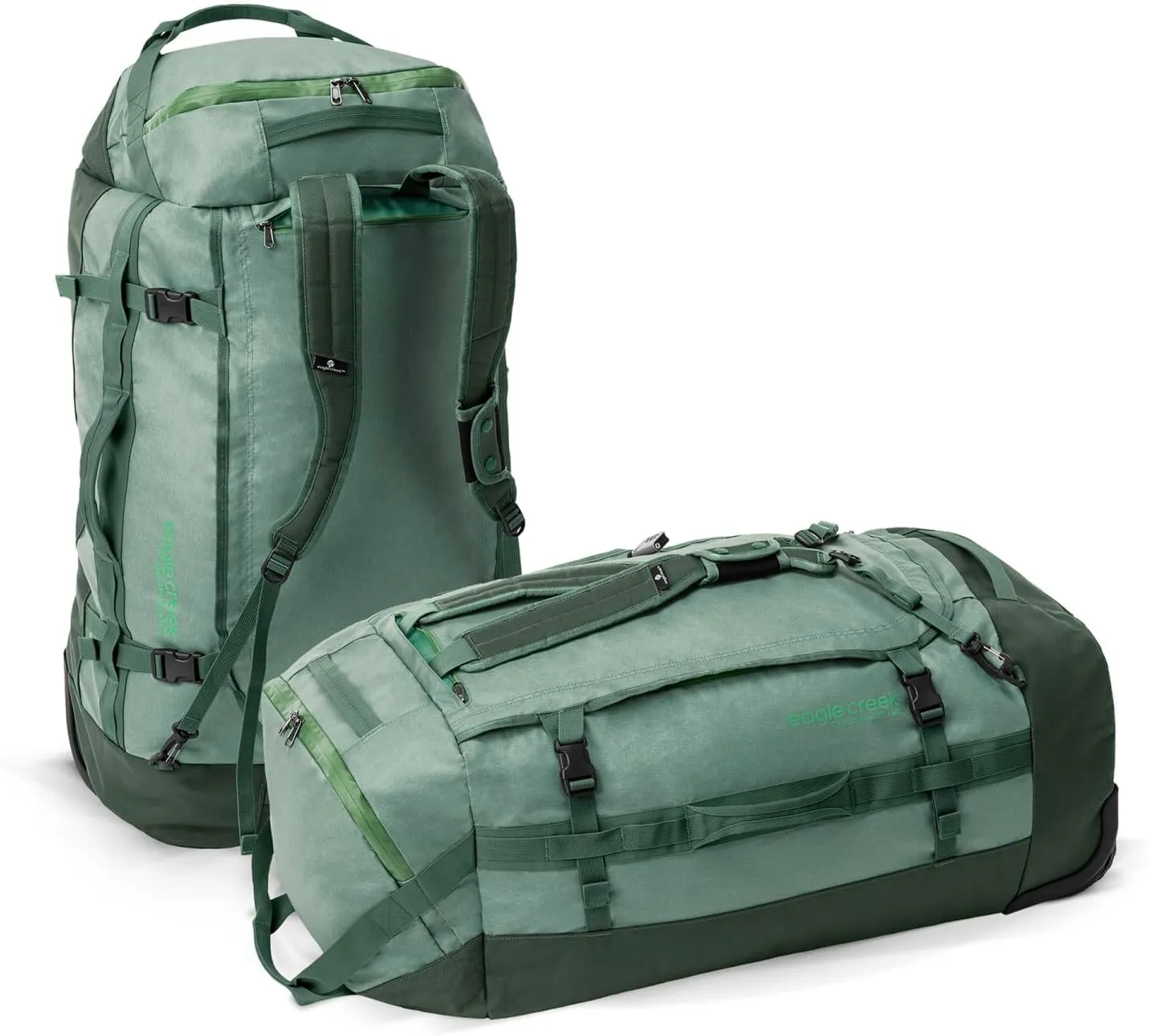 eagle creek Cargo Hauler Wheeled Duffel 130L Duck Green
