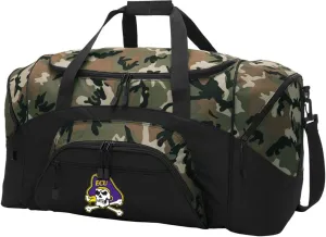 East Carolina University Duffle Bag Suitcase ECU Gym Gear Bags (Camo)
