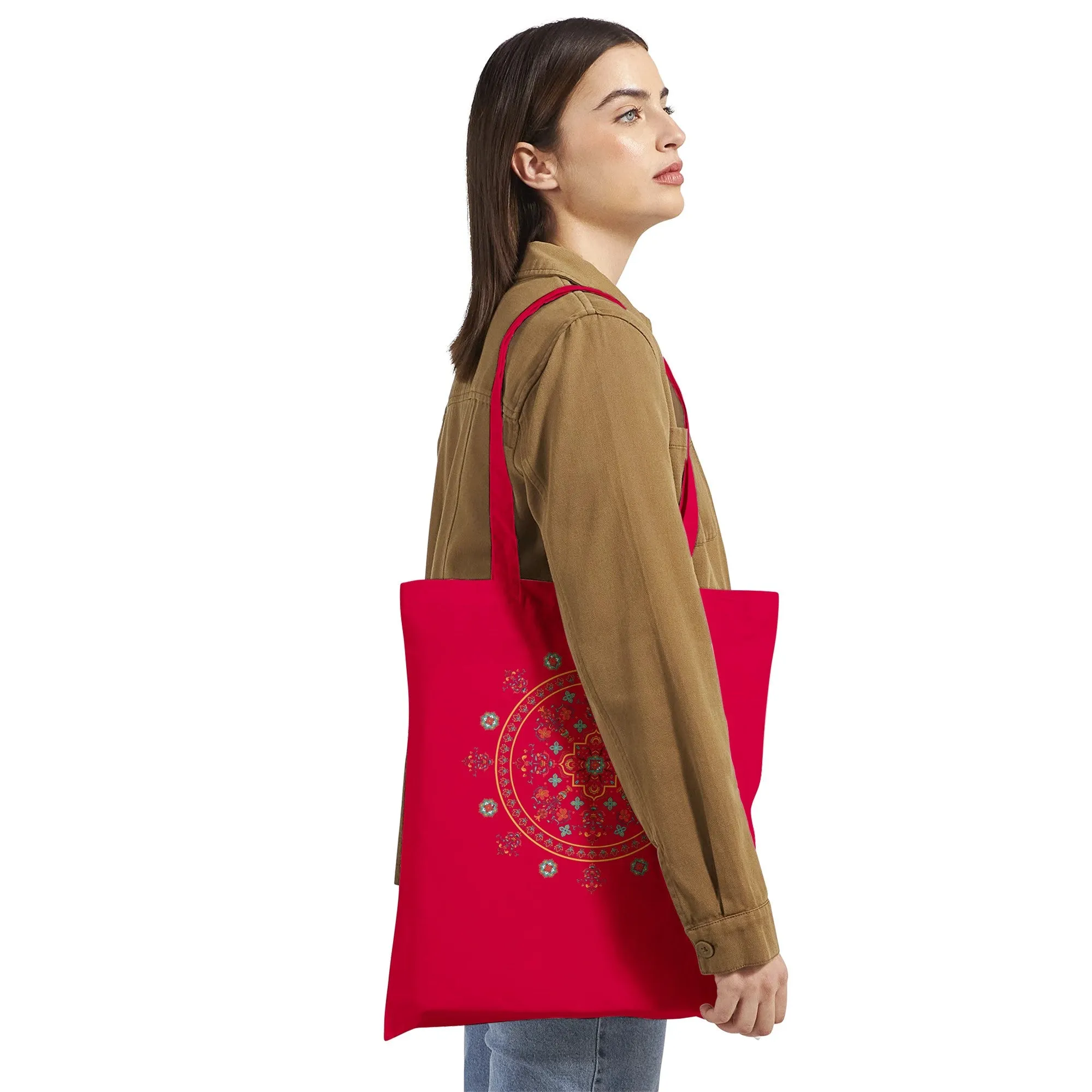 Eclipsing Patterns Mandala Tote Bag