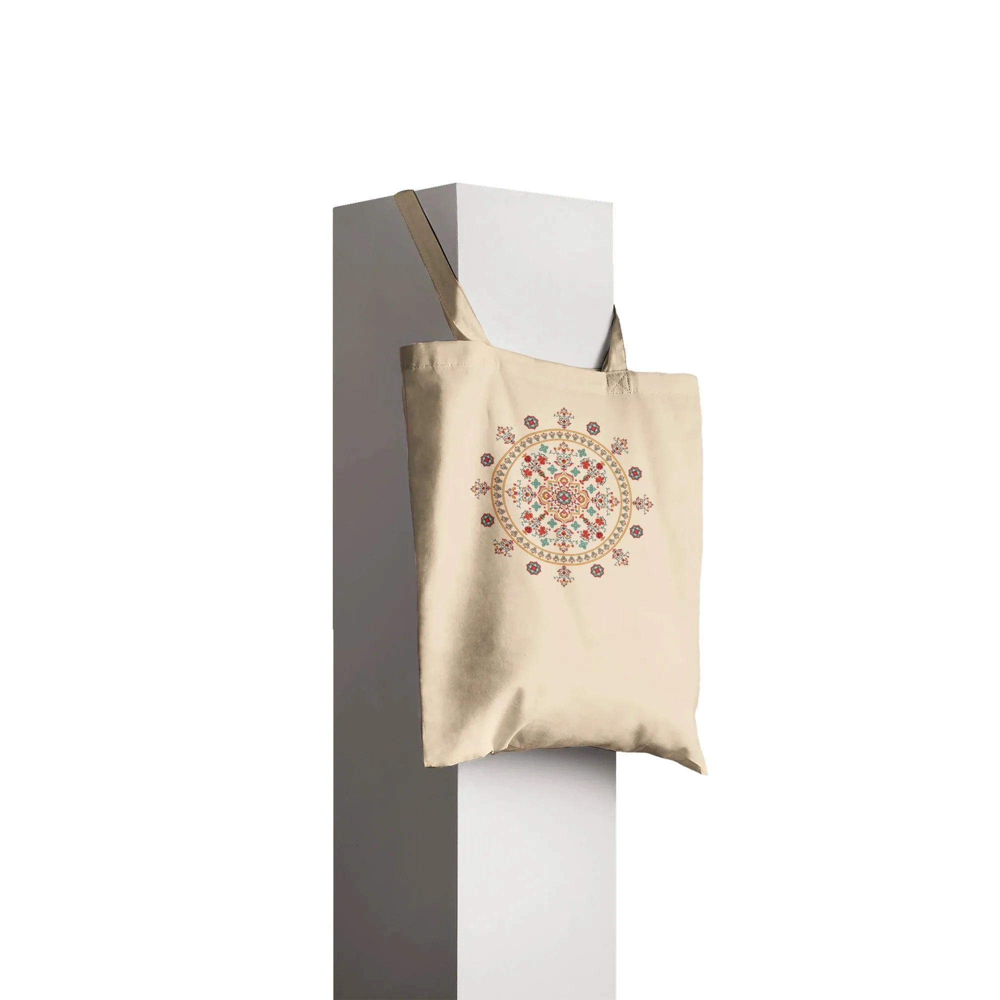 Eclipsing Patterns Mandala Tote Bag