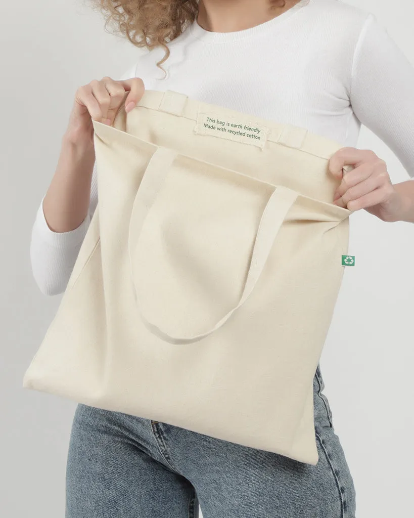 Eco Friendly Classic Recycled Canvas Tote Bags - RC200