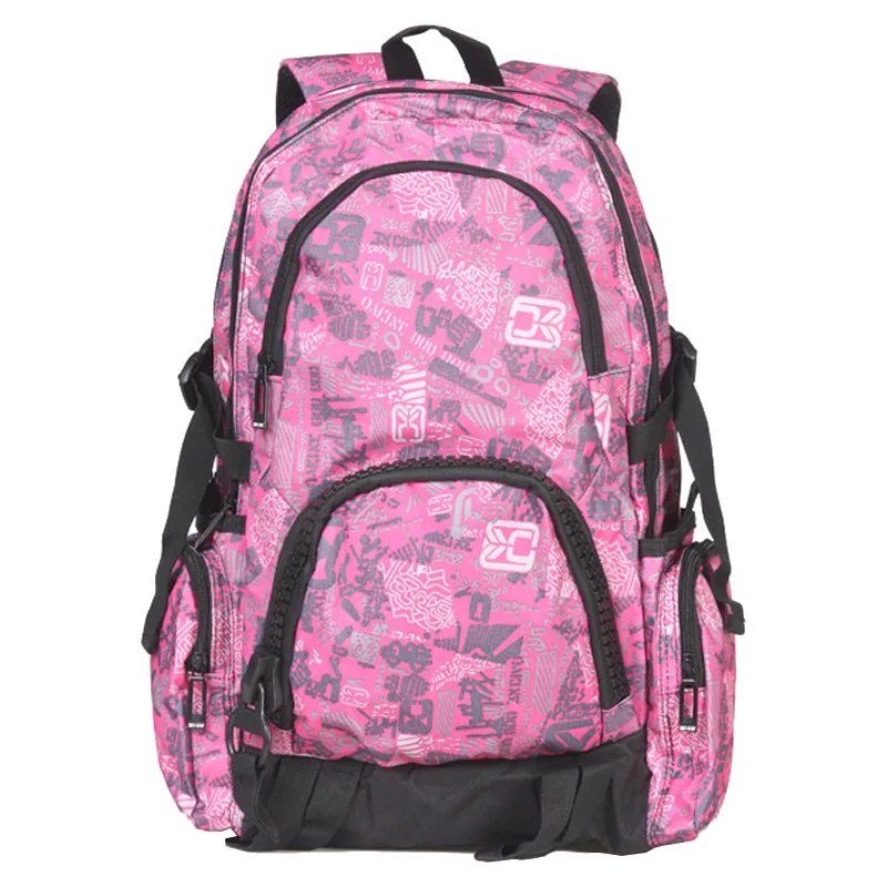 Elegant Pretty Durable Leisure Pink Hiking Backpacks