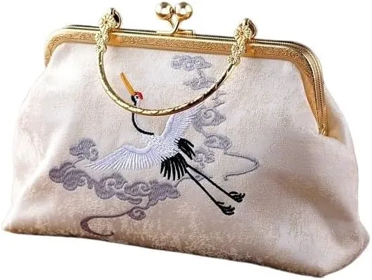 Embroidered Vintage Embroidery Bag Hanfu Ancient Style Messenger Bag Cheongsam Handbag Women's Bag