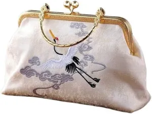 Embroidered Vintage Embroidery Bag Hanfu Ancient Style Messenger Bag Cheongsam Handbag Women's Bag