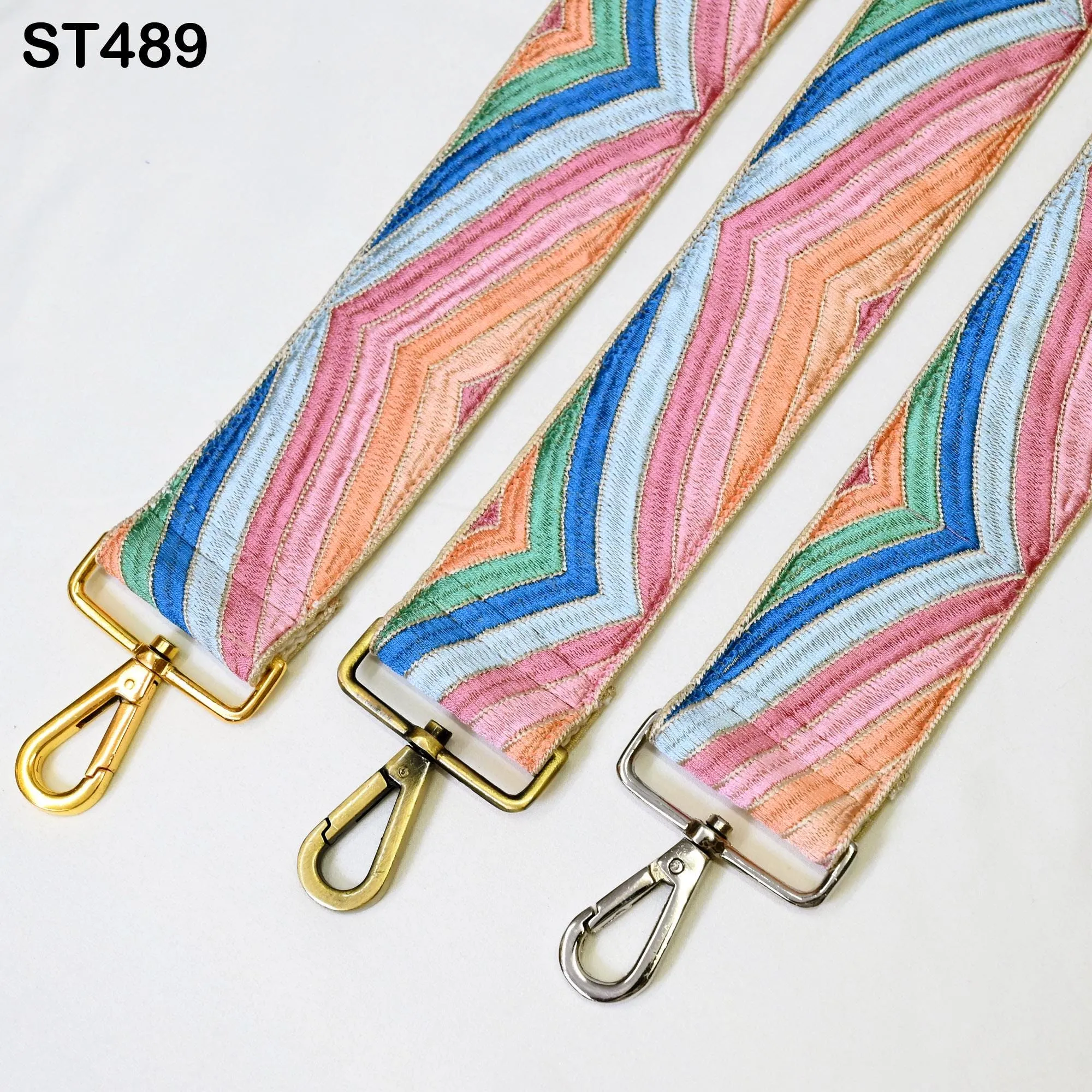 Embroidery Replacement Strap Crossbody Strap for Purses Embroidered Boho Bags Strap Boho Guitar Strap Handbag Strap Christmas Gift Sister