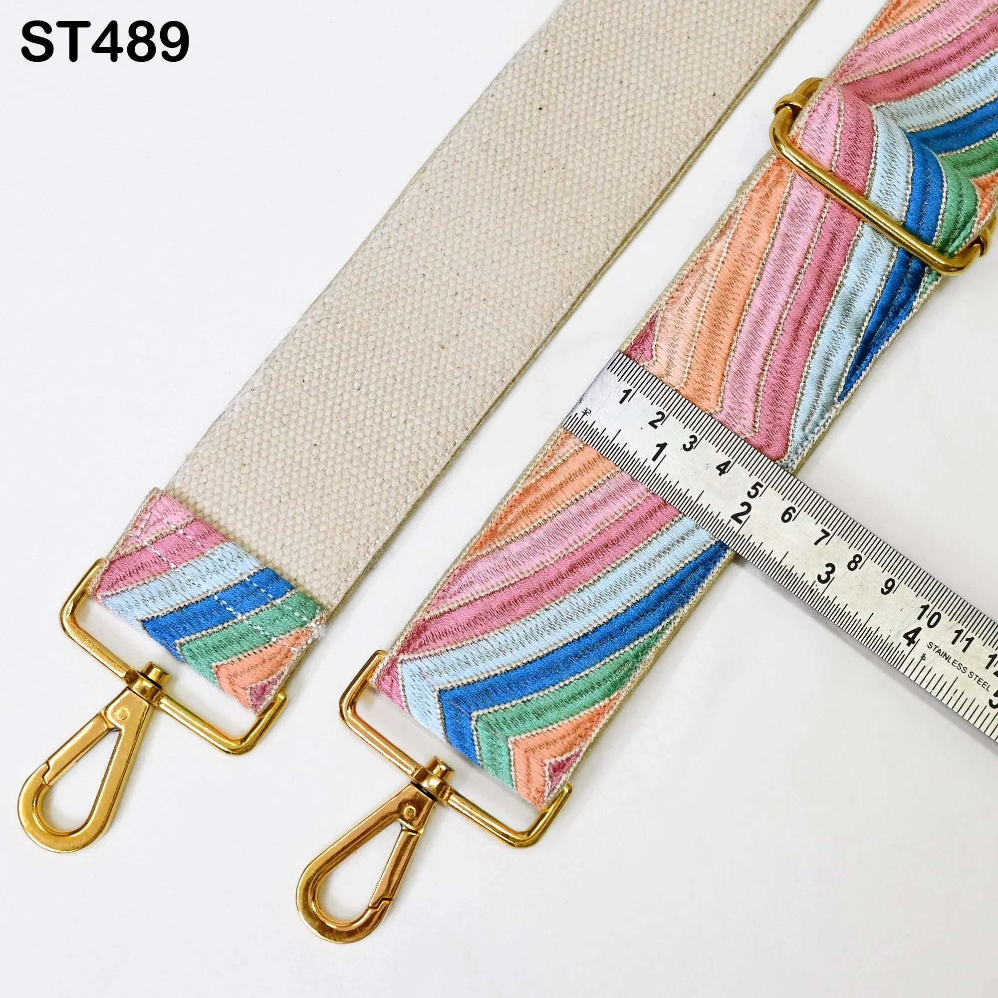 Embroidery Replacement Strap Crossbody Strap for Purses Embroidered Boho Bags Strap Boho Guitar Strap Handbag Strap Christmas Gift Sister