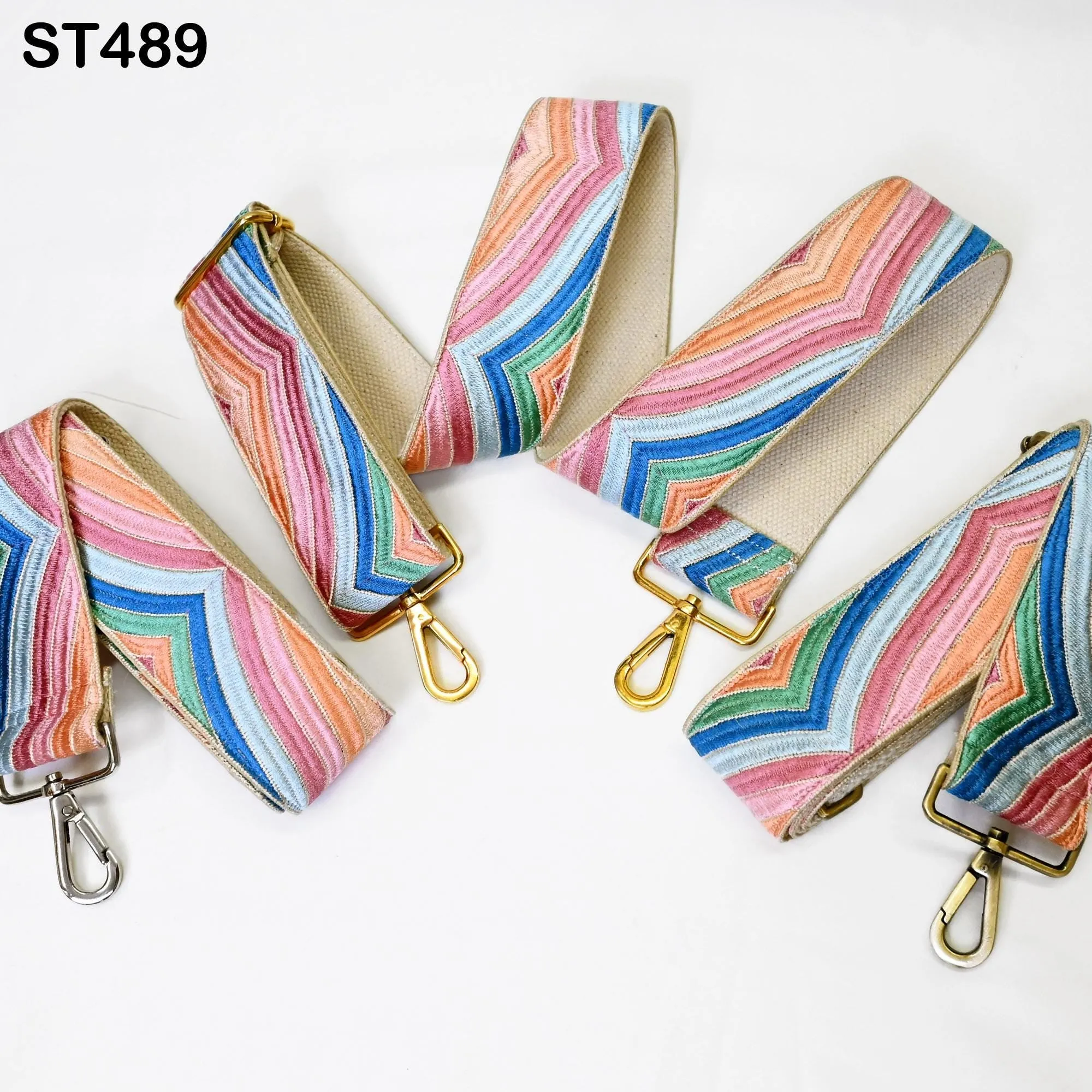 Embroidery Replacement Strap Crossbody Strap for Purses Embroidered Boho Bags Strap Boho Guitar Strap Handbag Strap Christmas Gift Sister