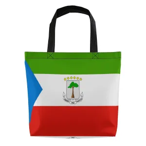 Equatorial Guinea Equatorial Guinean 2 Tote Bag for Women Men Large Reusable Beach Shoulder Bags With Zipper for Gym Shopping Travel Gifts Yoga