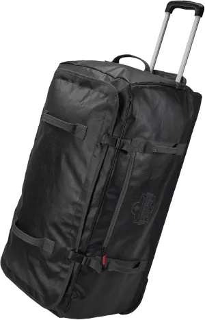 Ergodyne Arsenal 5032 Rolling Duffel Bag with Wheels, Water Resistant, Self Standing, 31.5-Inch, 130L