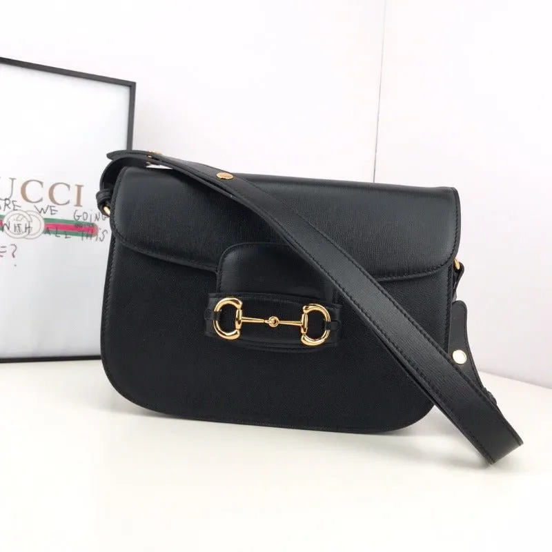 ESMEE Horsebit Limited discounts 1955 Weather-resistant Black Shoulder - Bag