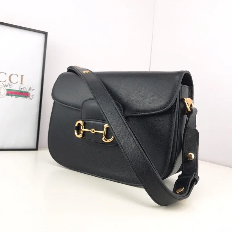 ESMEE Horsebit Limited discounts 1955 Weather-resistant Black Shoulder - Bag