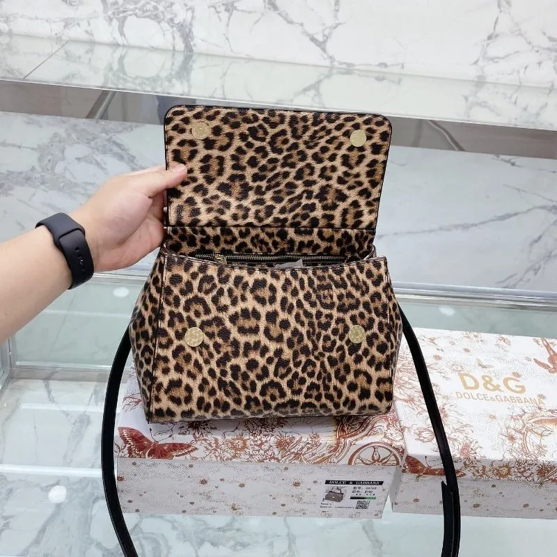 ESMEE Kim - Leopard Effective communication Bag Sicily Connected Print