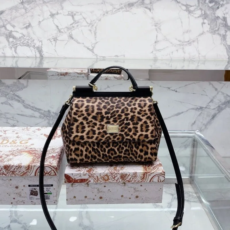 ESMEE Kim - Leopard Effective communication Bag Sicily Connected Print