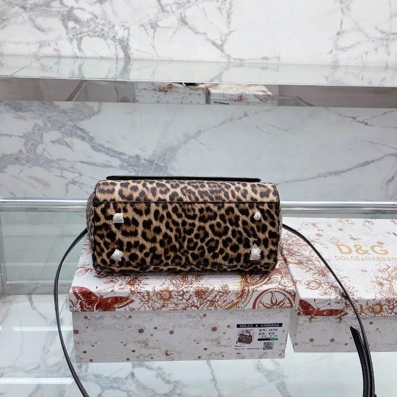 ESMEE Kim - Leopard Effective communication Bag Sicily Connected Print
