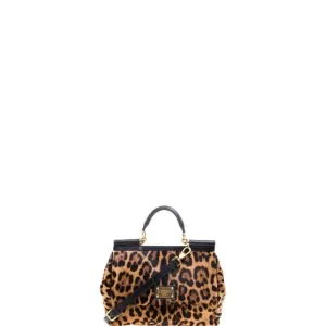 ESMEE Kim - Leopard Effective communication Bag Sicily Connected Print