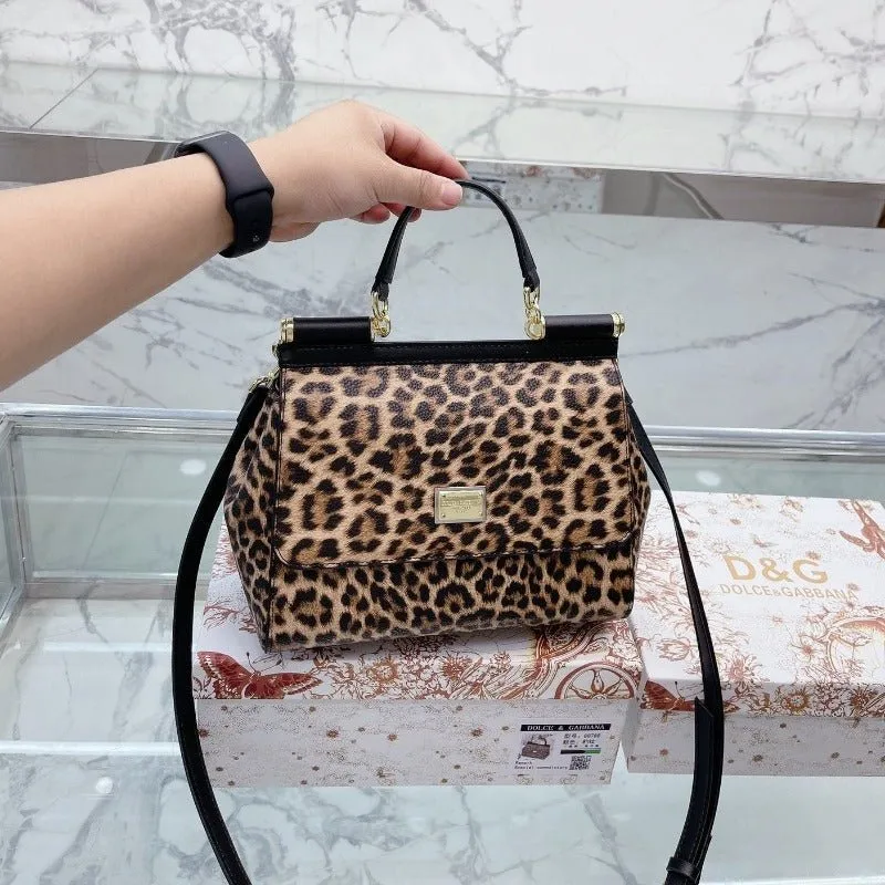 ESMEE Kim - Leopard Effective communication Bag Sicily Connected Print