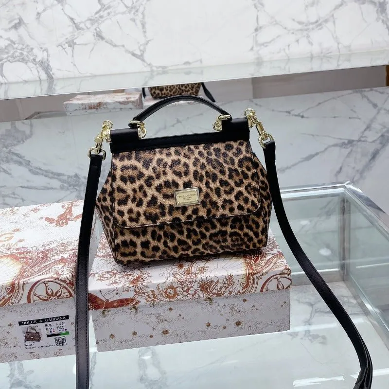 ESMEE Kim - Leopard Effective communication Bag Sicily Connected Print