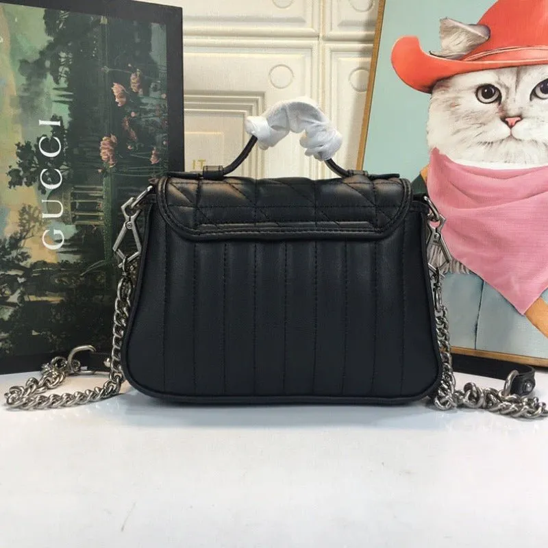 ESMEE - Marmont Mini Top Handle Bag Black