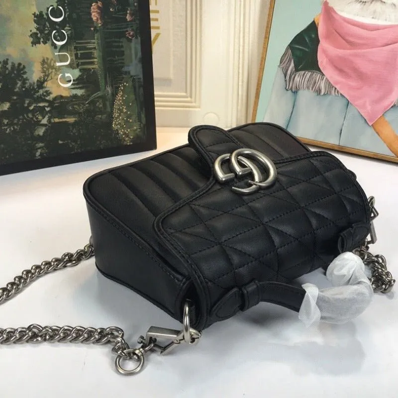 ESMEE - Marmont Mini Top Handle Bag Black