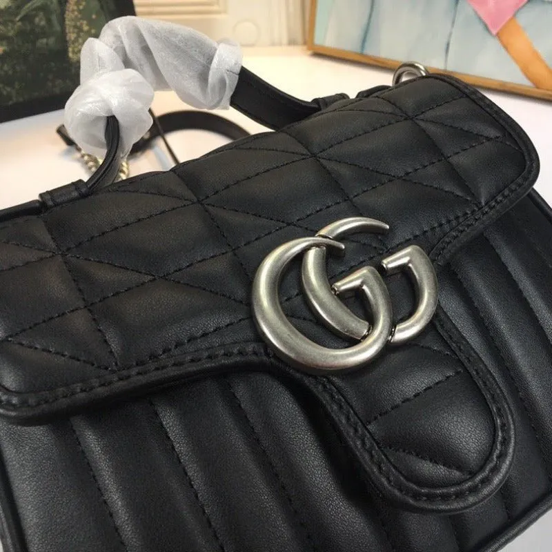 ESMEE - Marmont Mini Top Handle Bag Black