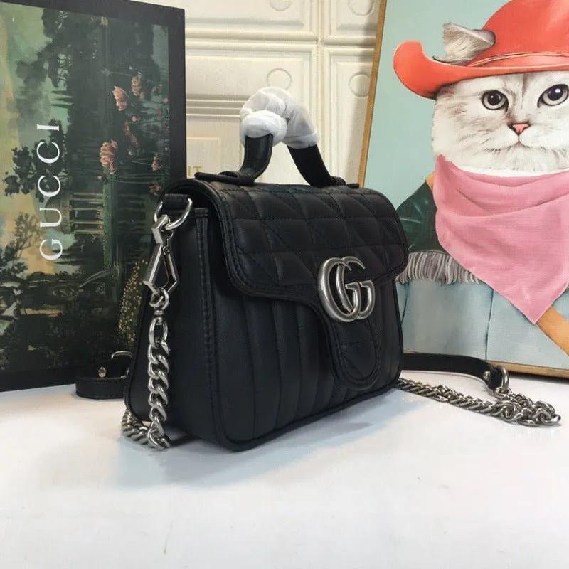ESMEE - Marmont Mini Top Handle Bag Black