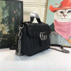 ESMEE - Marmont Mini Top Handle Bag Black