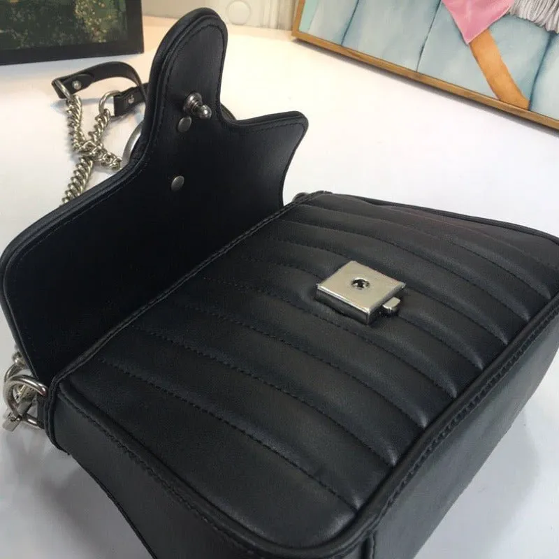 ESMEE - Marmont Mini Top Handle Bag Black