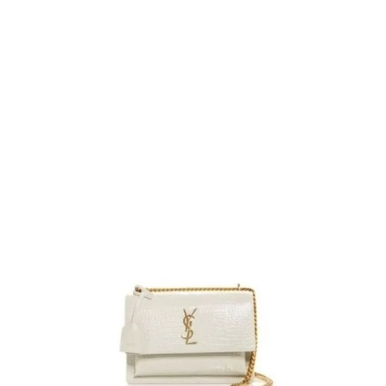 ESMEE - Sunset Shoulder Bag White Croc
