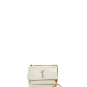 ESMEE - Sunset Shoulder Bag White Croc