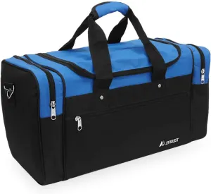 Everest Sports Duffel-Standard, Royal Blue, One Size
