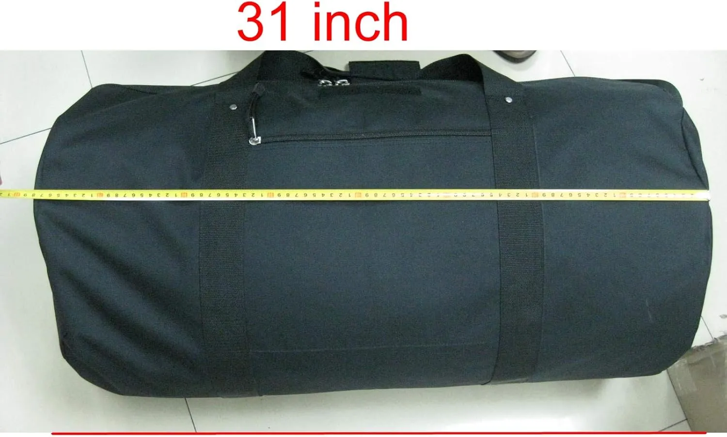 Explorer Round Duffel with Velkro
