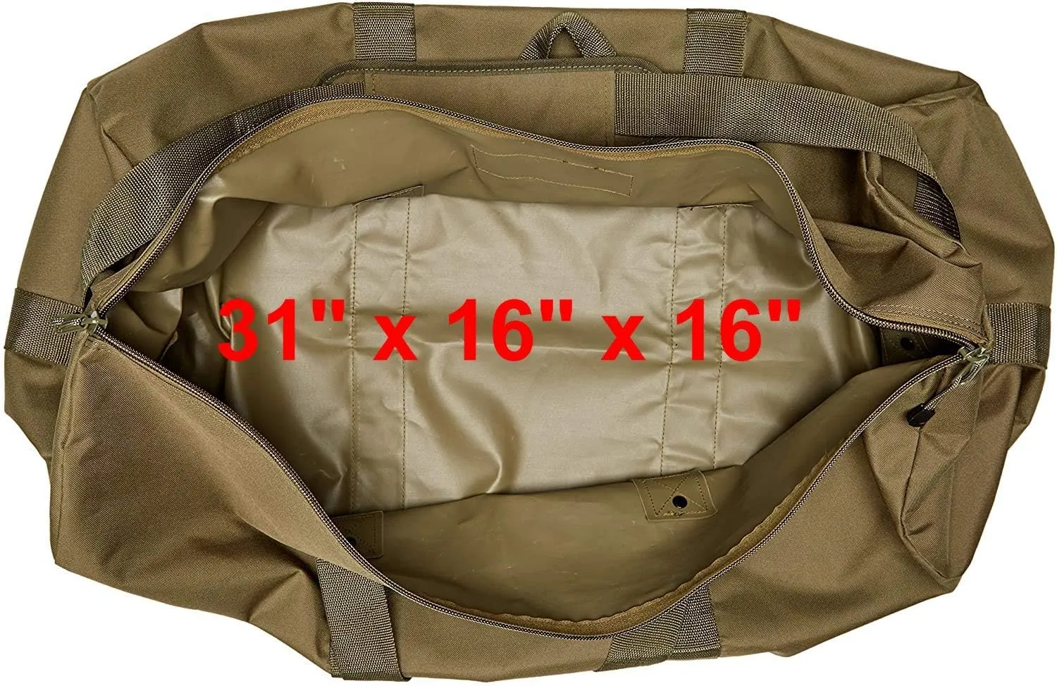Explorer Round Duffel with Velkro