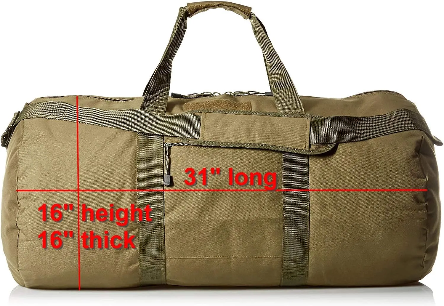 Explorer Round Duffel with Velkro