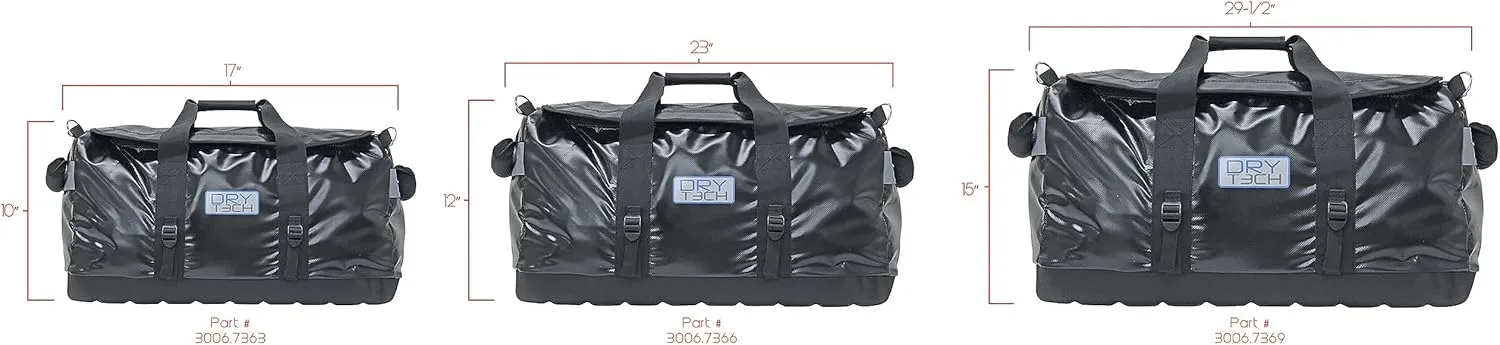 Extreme Max 3006.7363 Dry Tech Duffel Bag - 26 Liter, Black