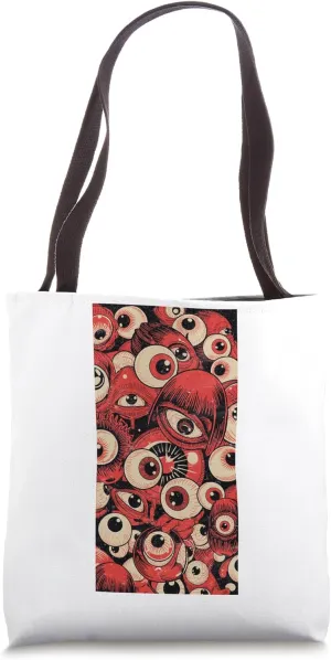 Eyeballs Graphic Tote Bag