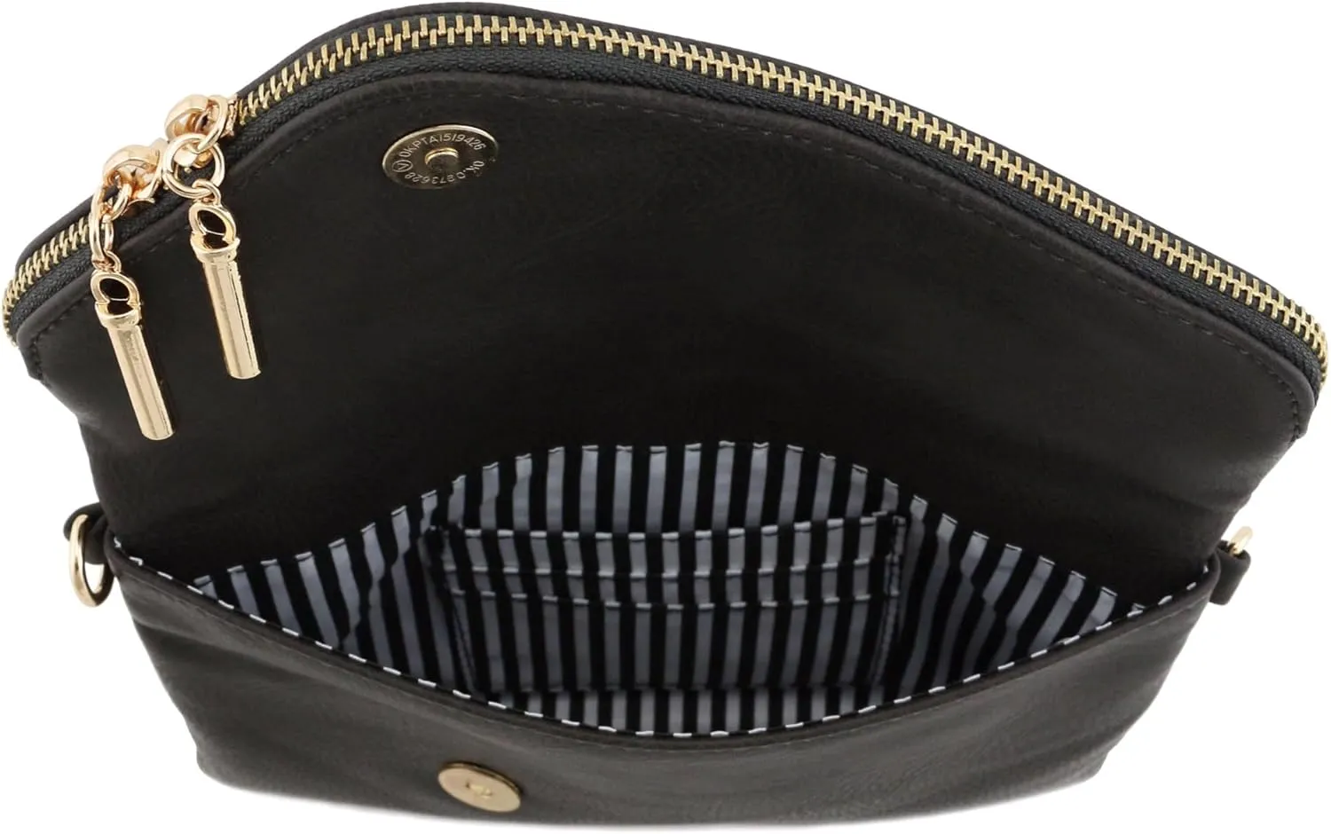 FashionPuzzle Envelope Wristlet Clutch Crossbody Bag with Chain Strap