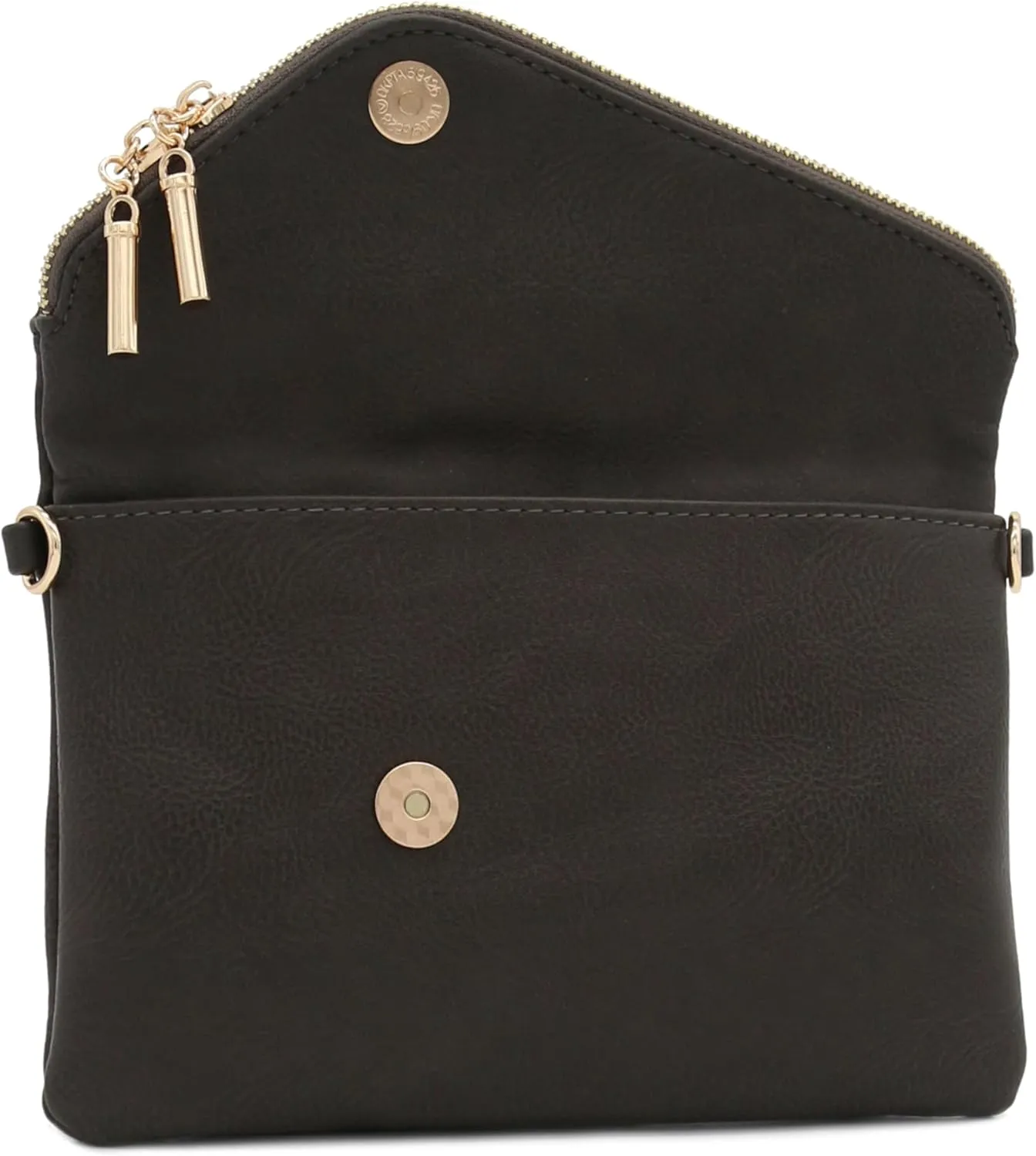 FashionPuzzle Envelope Wristlet Clutch Crossbody Bag with Chain Strap