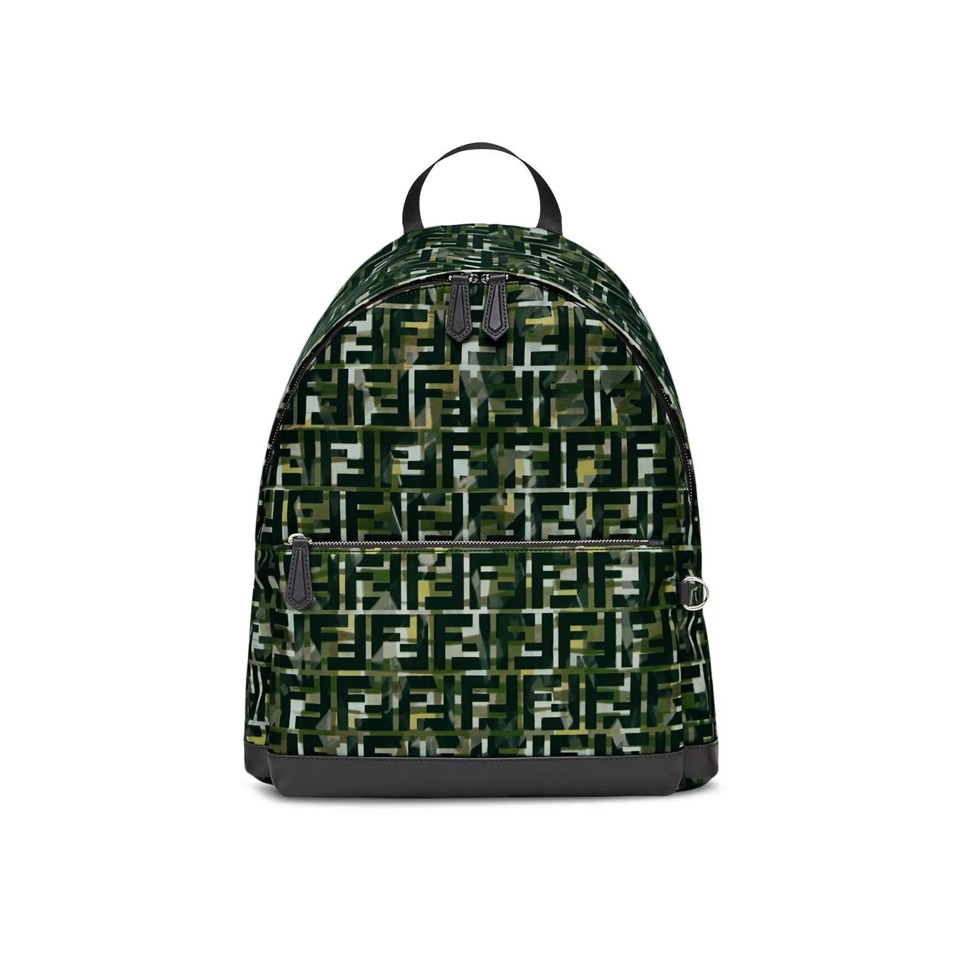 Fendi Ff Monogram Camouflage Backpac
