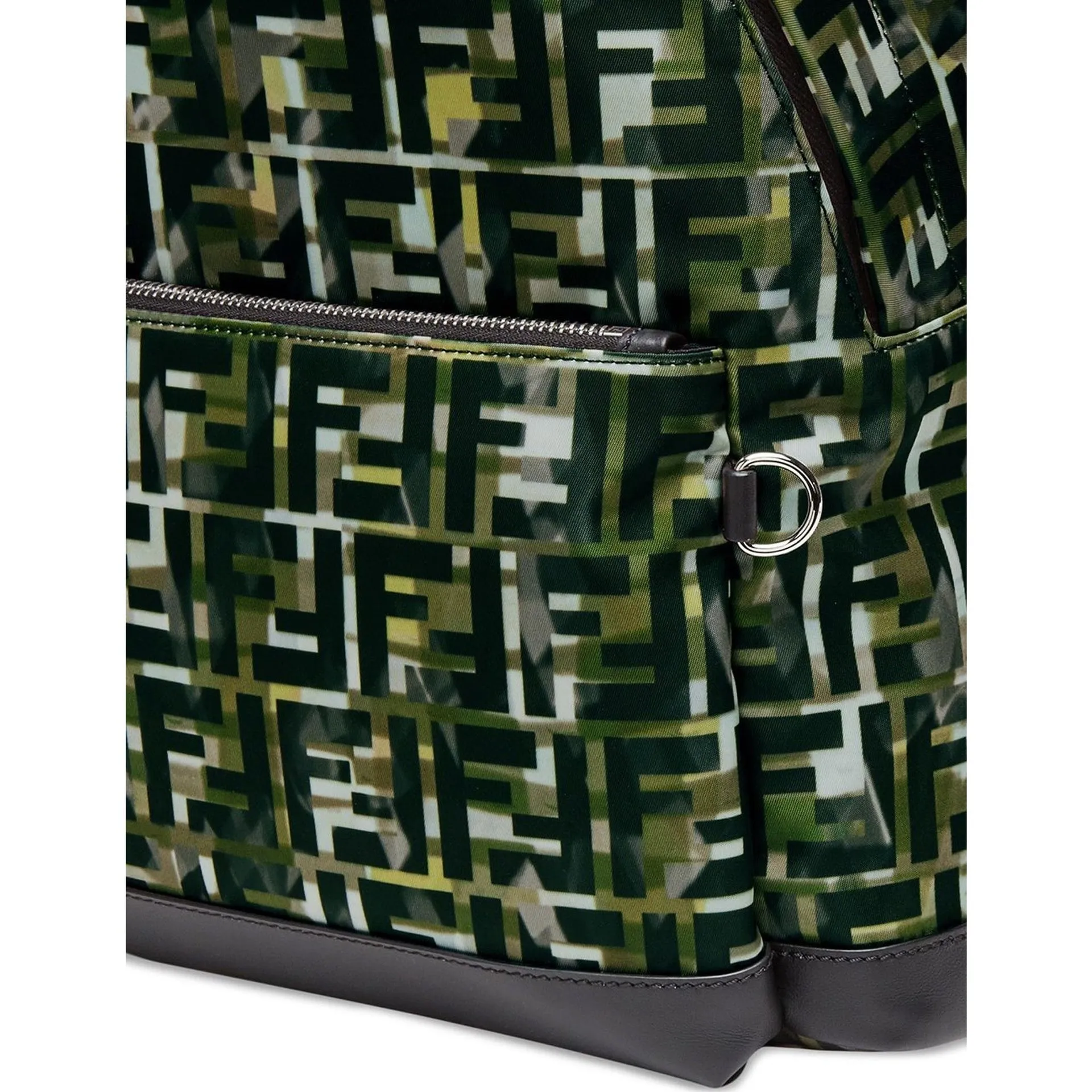 Fendi Ff Monogram Camouflage Backpac