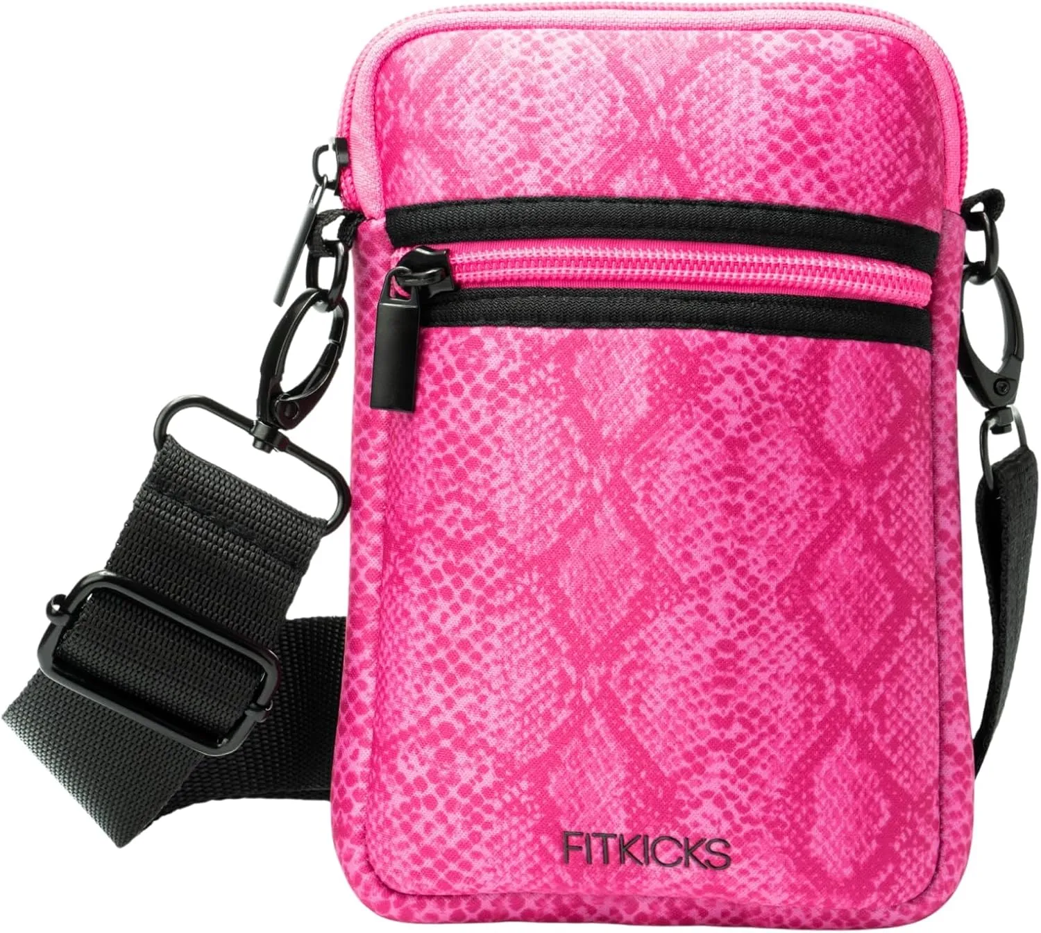 FITKICKS Crossovers Active Sport Lifestyle Crossbody Sport Water-Resistant Casual Bag Sling Purse - Vivid